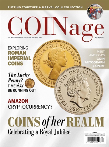 COINage Magazine issue Aug/ Sep 2022