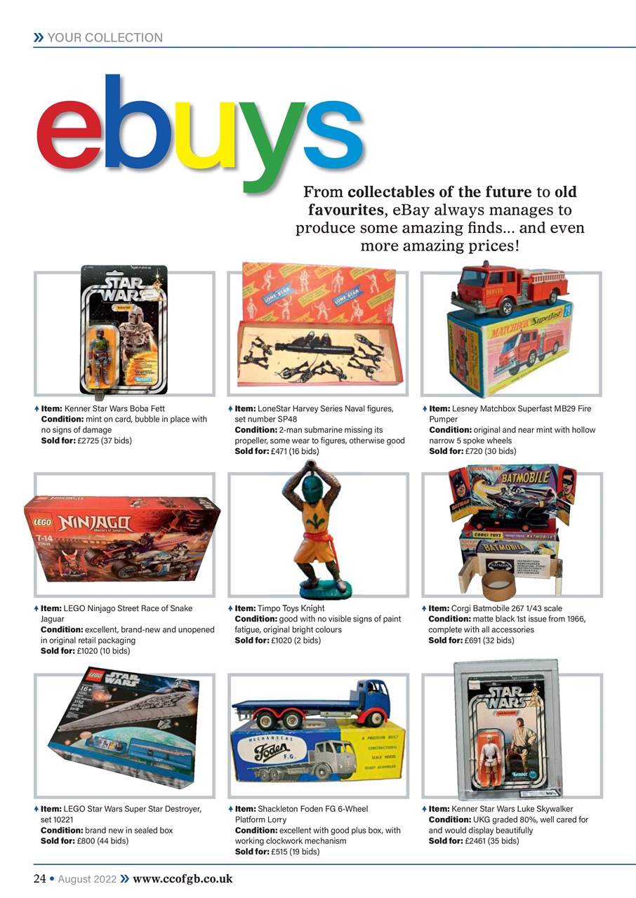 Collectors Gazette Preview Pages