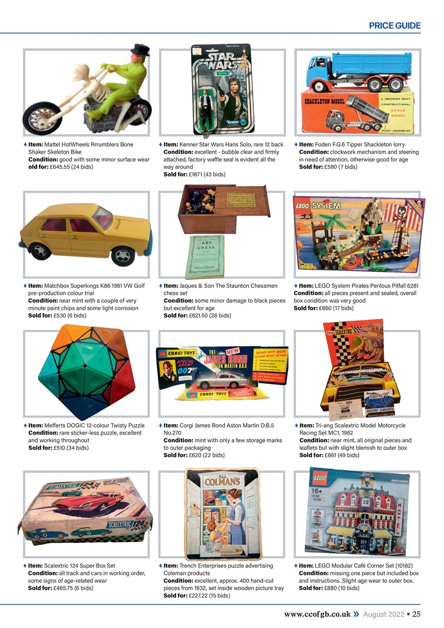 Collectors Gazette Preview Pages