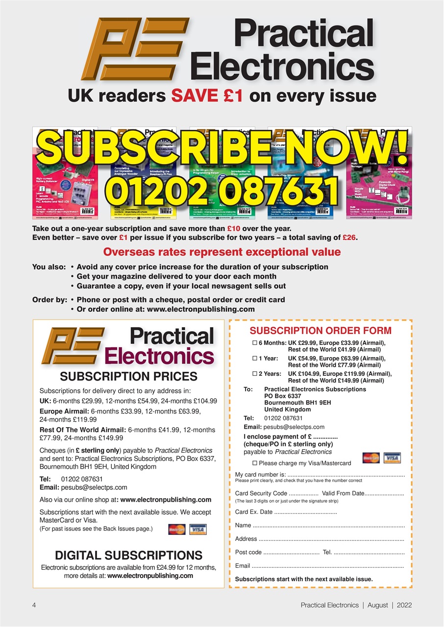 Practical Electronics Preview Pages