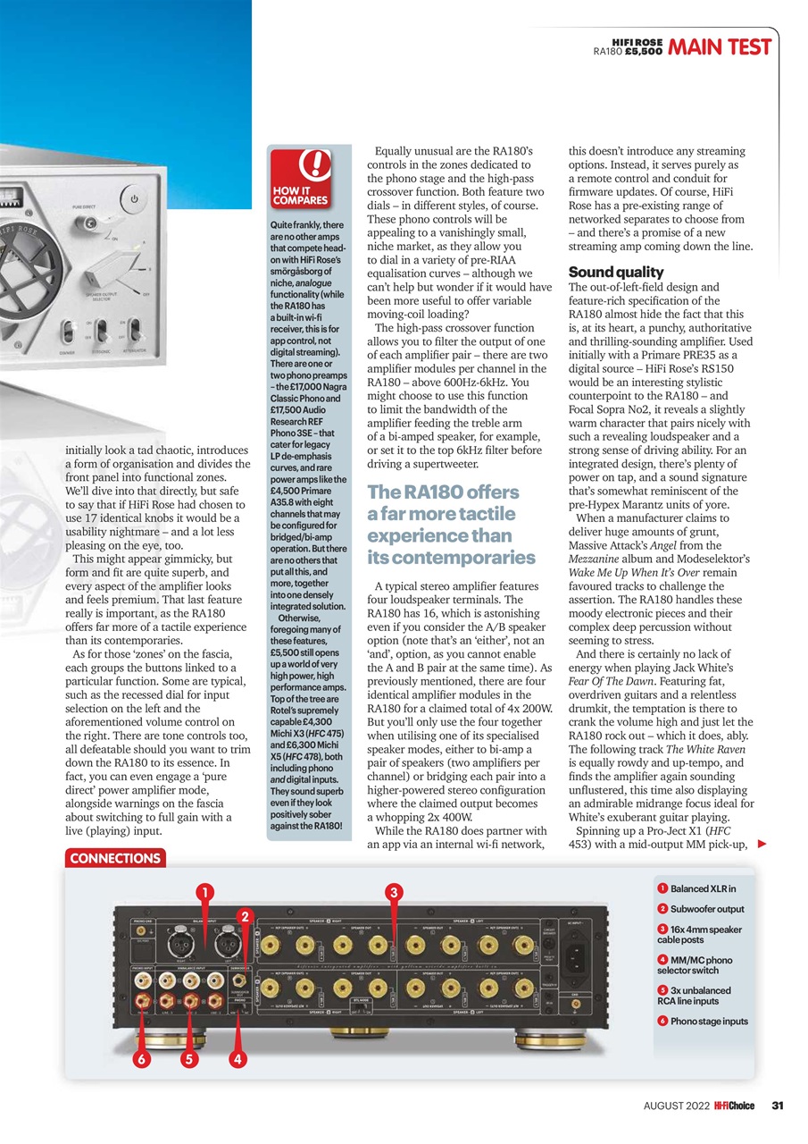 Hi-Fi Choice Preview Pages