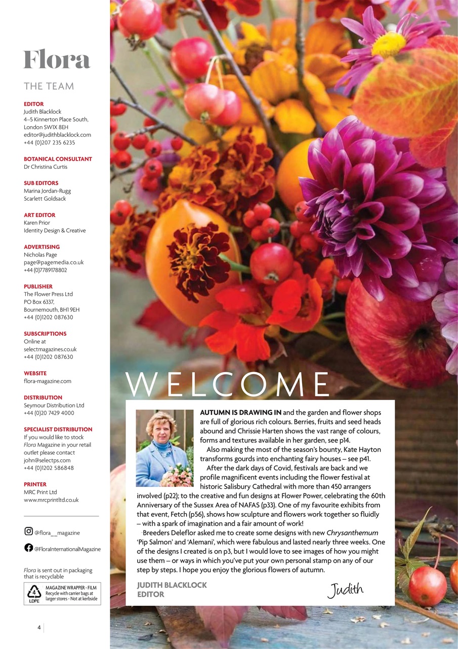 Flora International Preview Pages