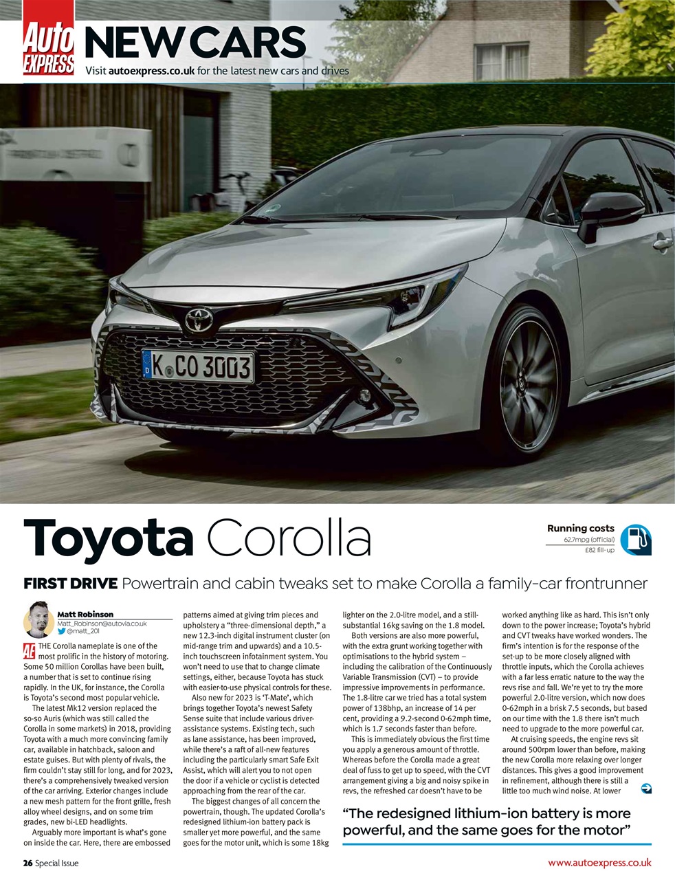 Auto Express Preview Pages