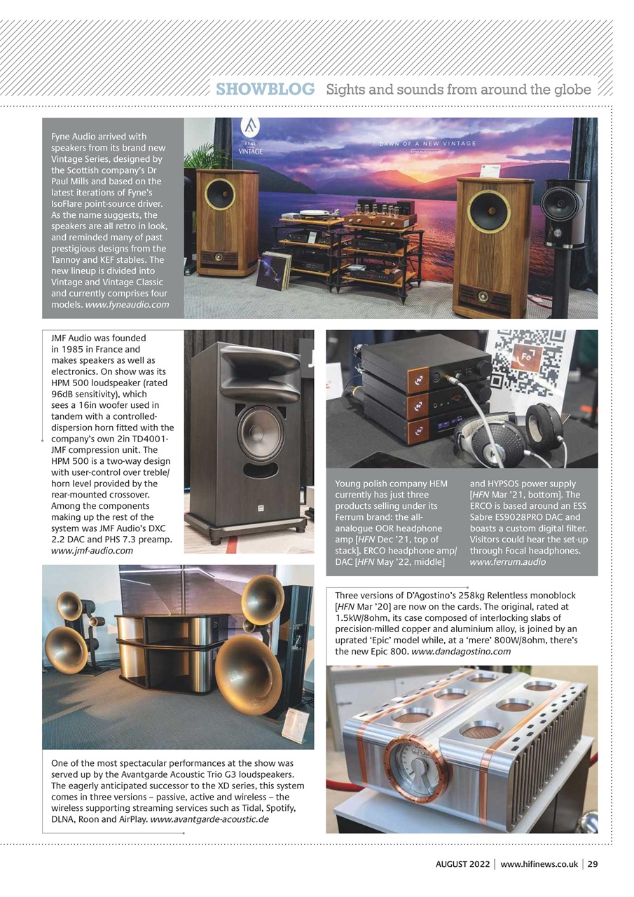 Hi-Fi News Preview Pages