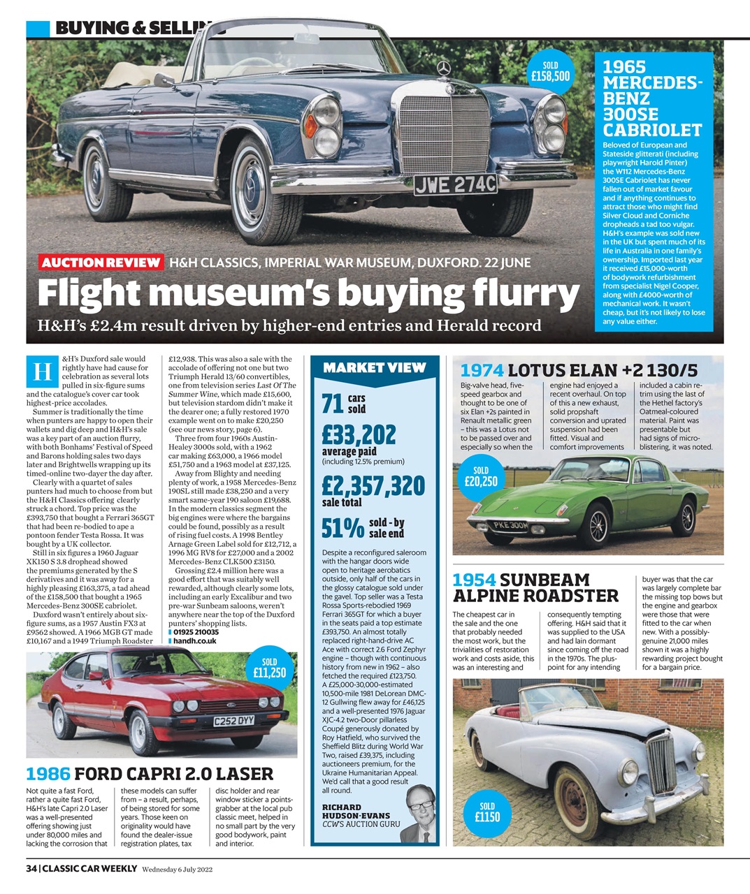 Classic Car Weekly Preview Pages