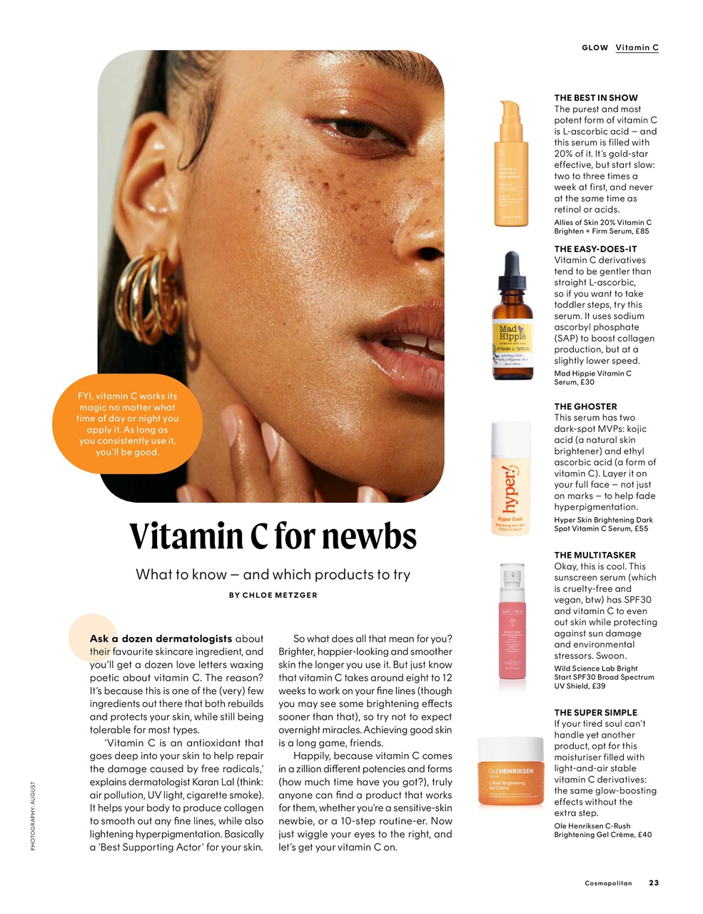 Cosmopolitan Preview Pages