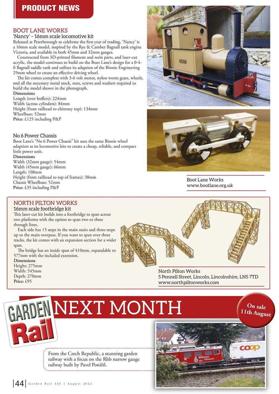 Garden Rail Preview Pages