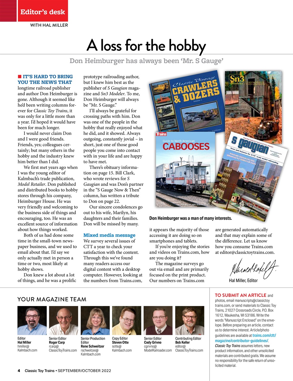 Classic Toy Trains Preview Pages