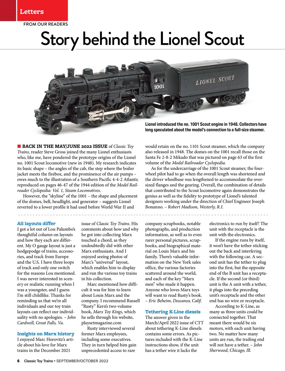 Classic Toy Trains Preview Pages