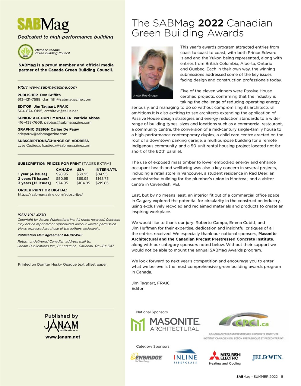 SABMag Preview Pages