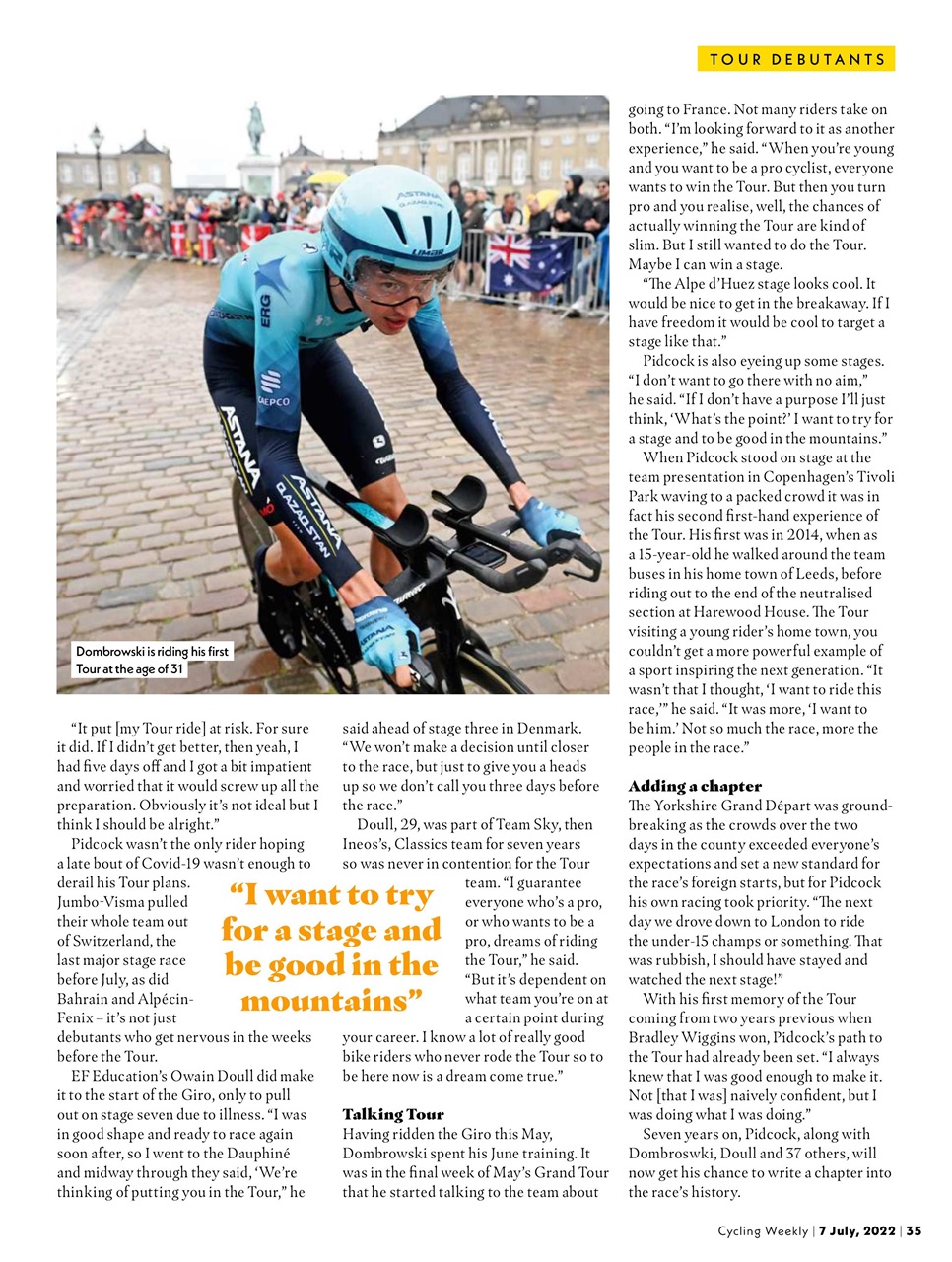 Cycling Weekly Preview Pages