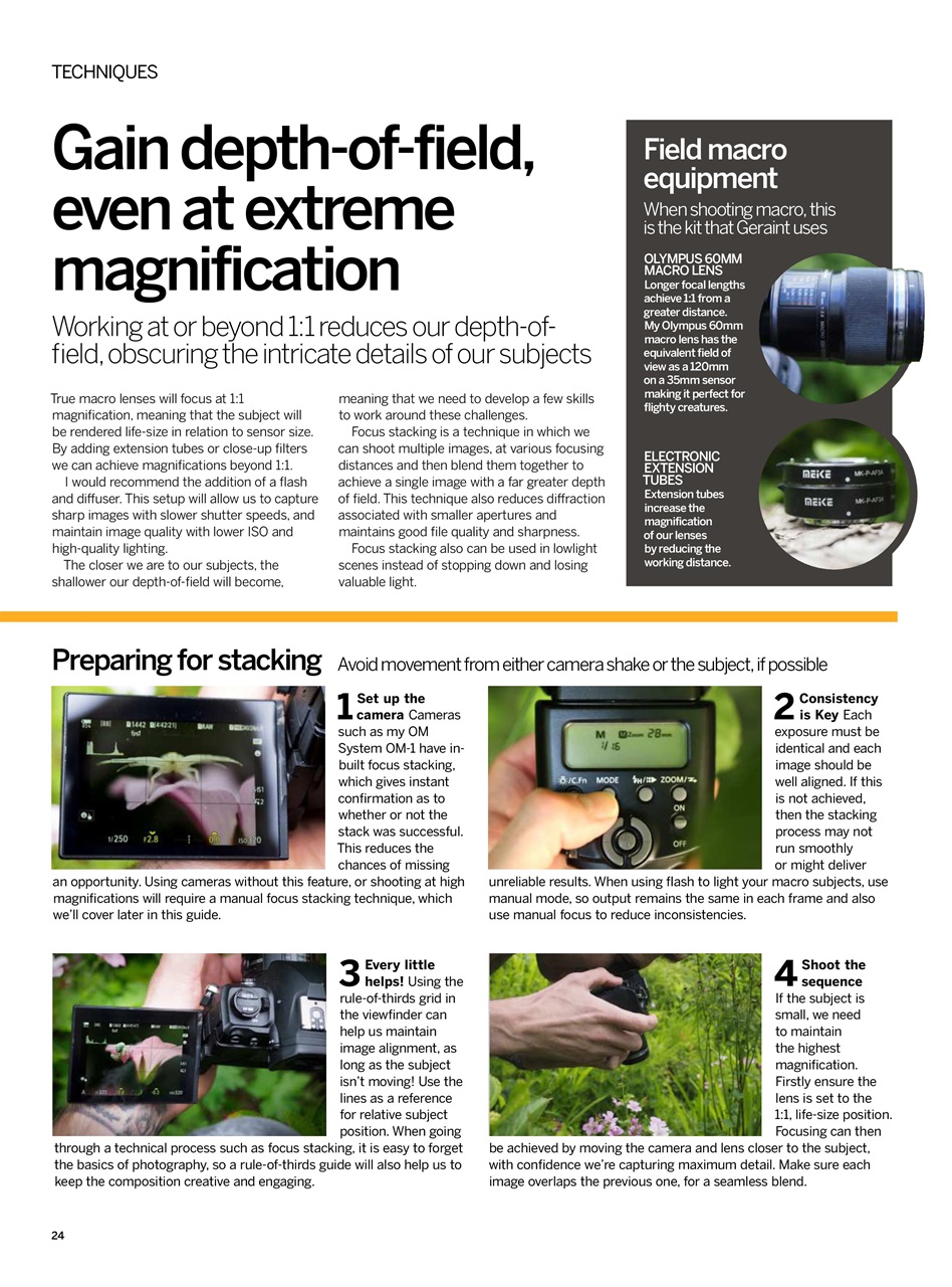 Digital Photographer Preview Pages