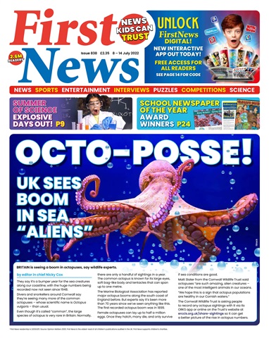 First News issue First News Issue 838