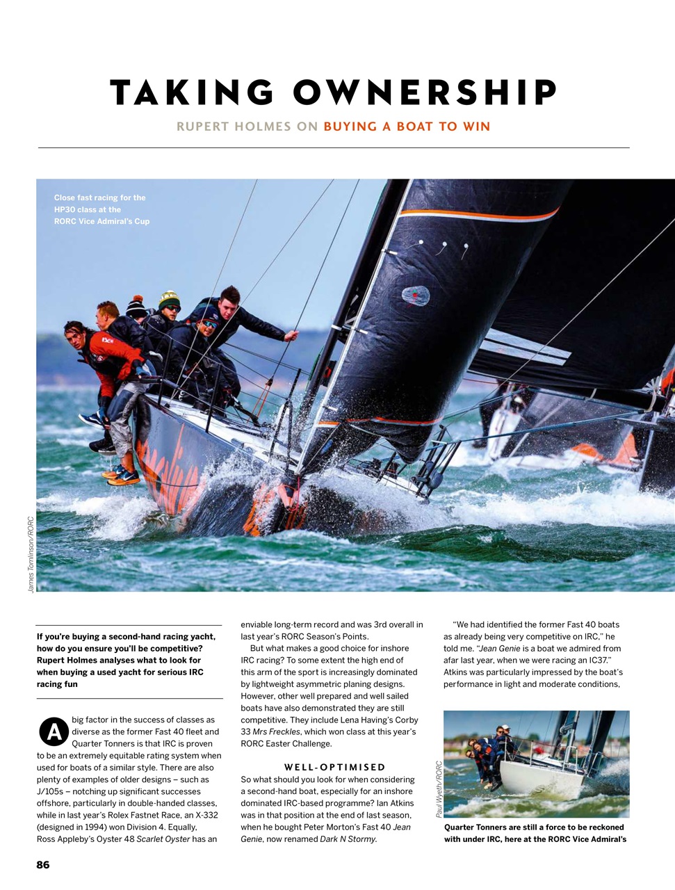 Yachting World Preview Pages