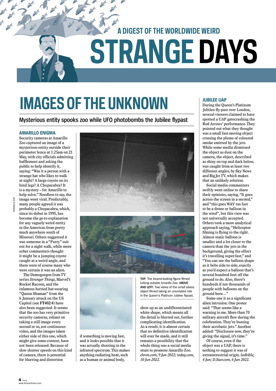 Fortean Times Preview Pages