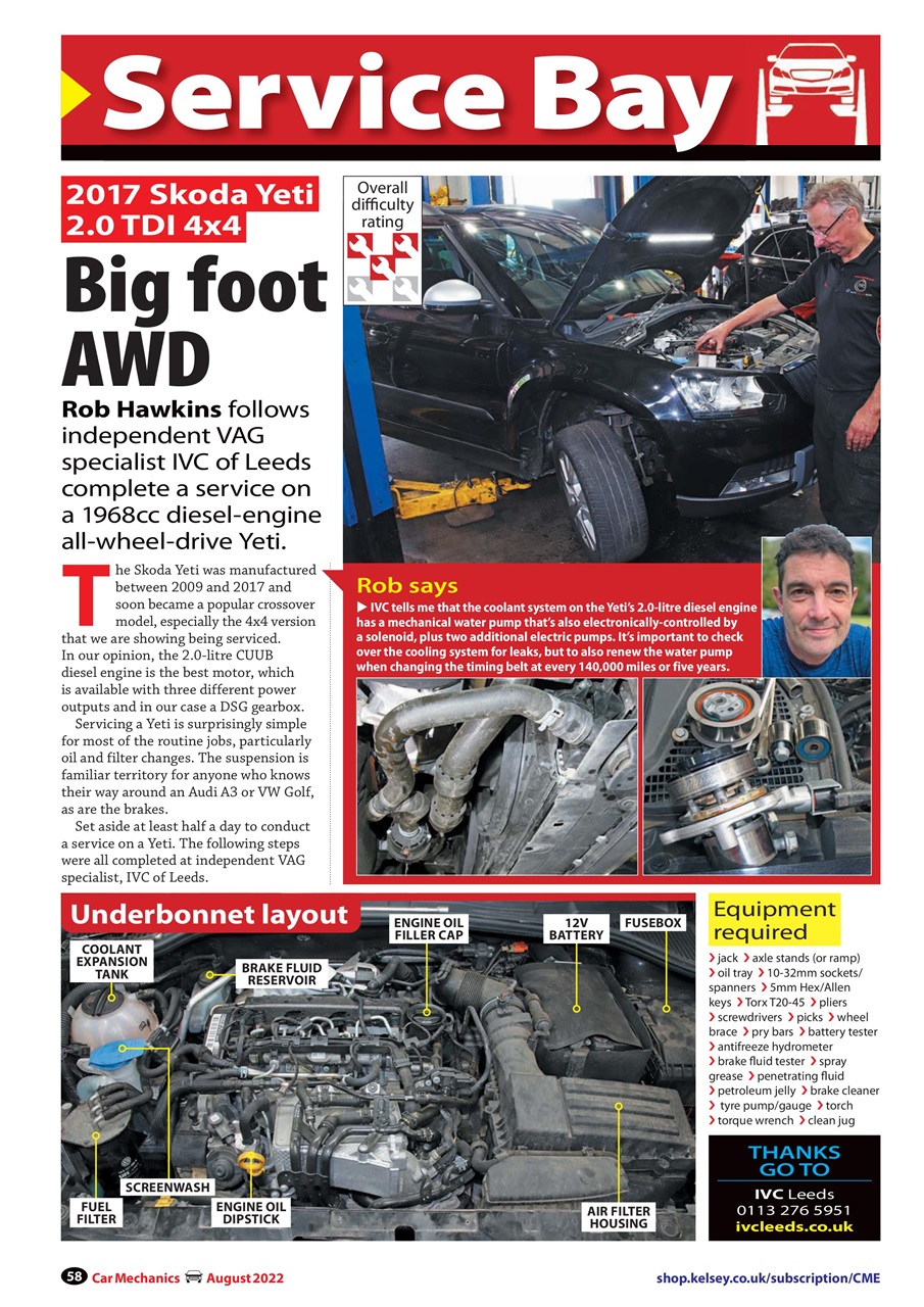 Car Mechanics Preview Pages