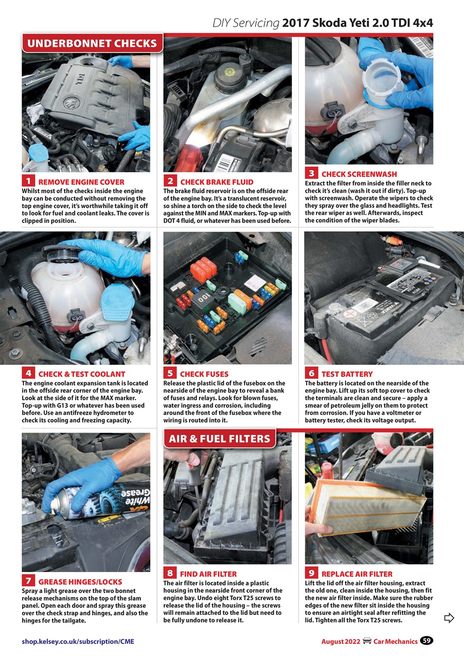 Car Mechanics Preview Pages