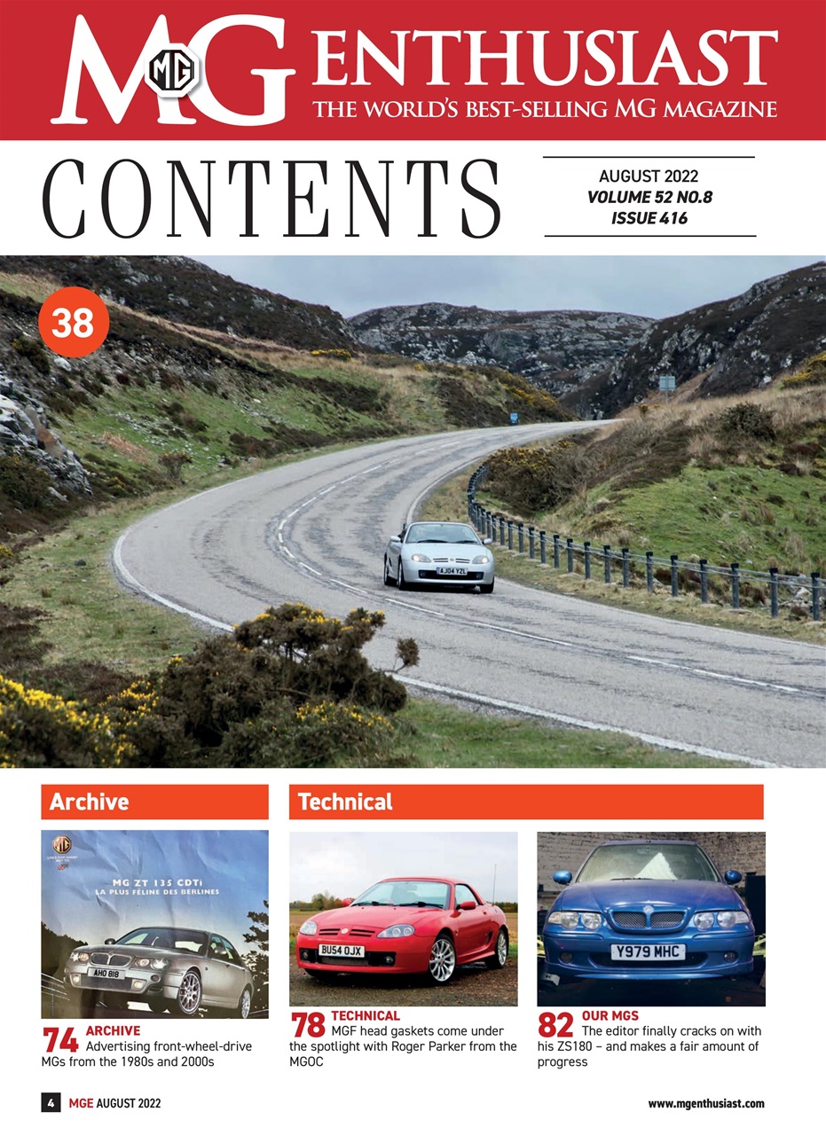 MG Enthusiast Preview Pages