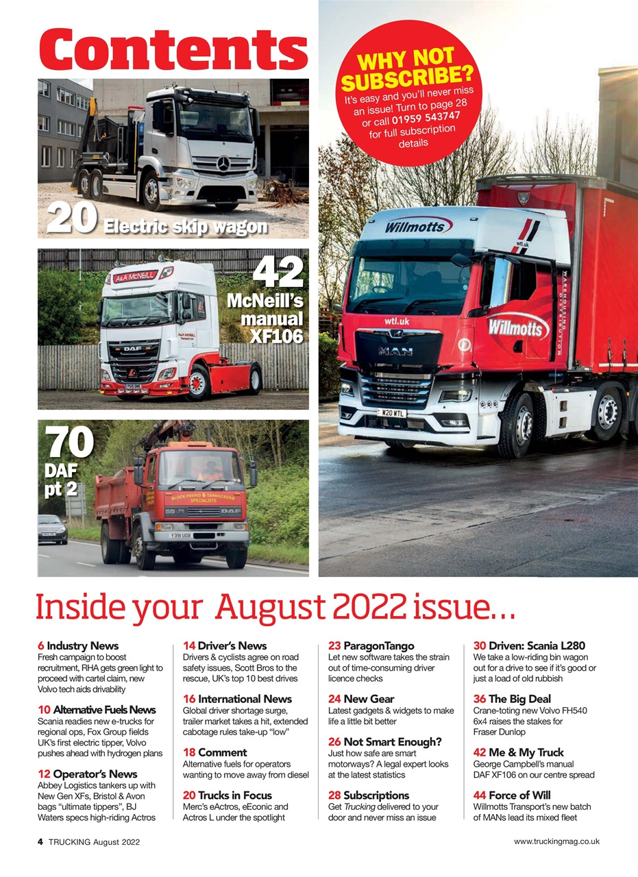 Trucking Magazine Preview Pages