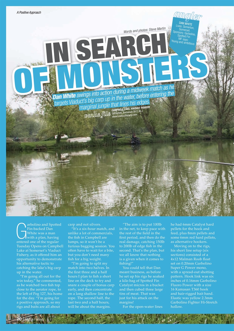 Match Fishing Preview Pages