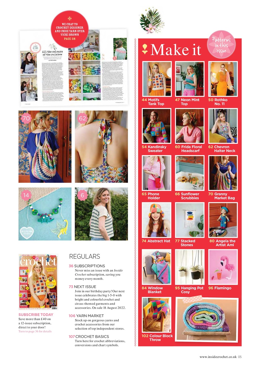 Inside Crochet Preview Pages