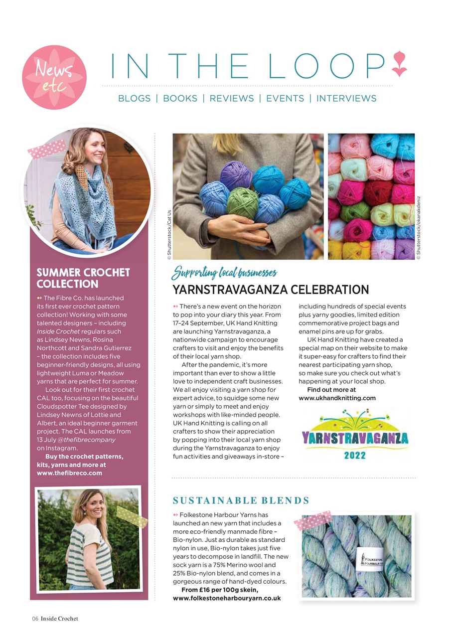 Inside Crochet Preview Pages
