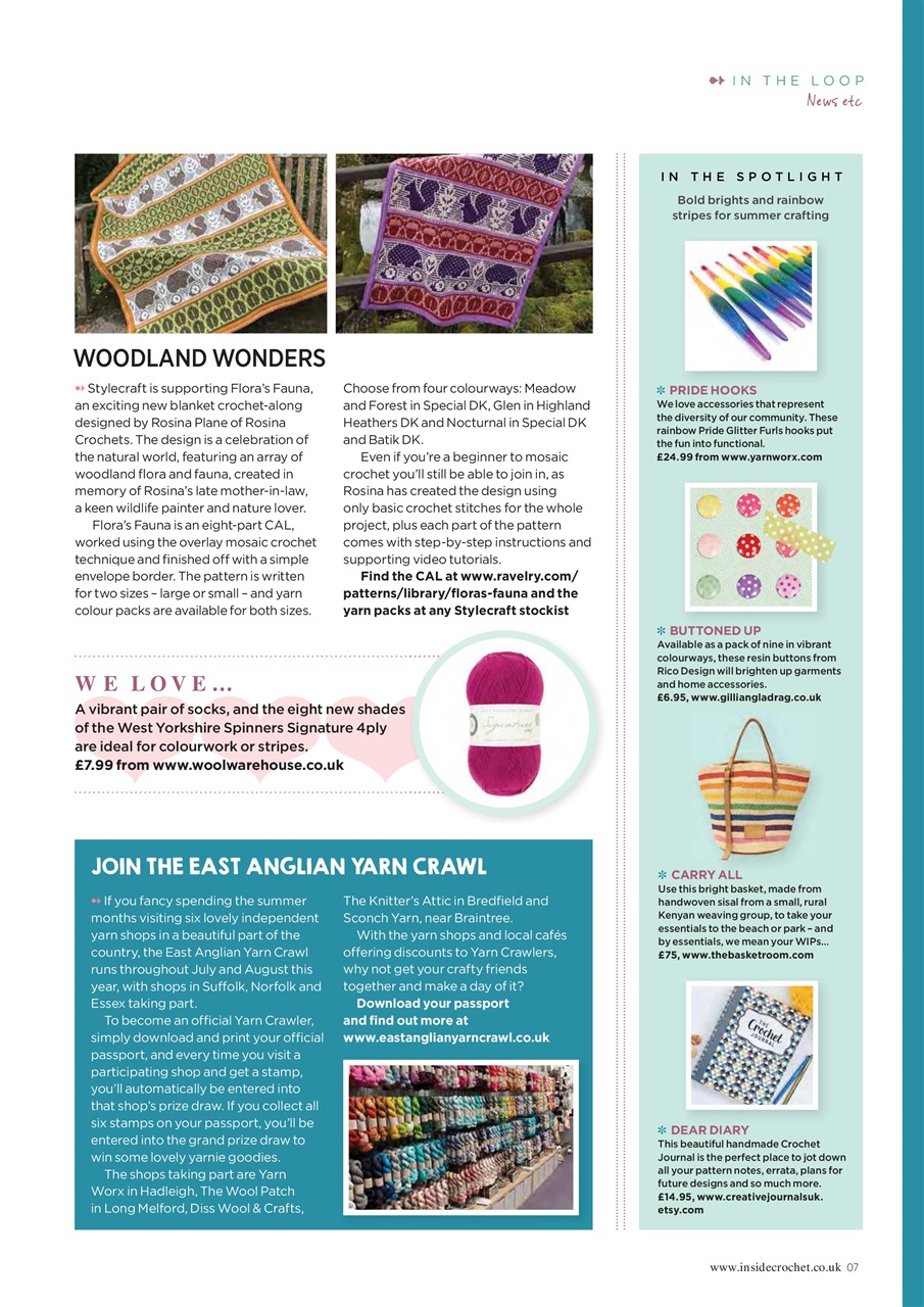 Inside Crochet Preview Pages