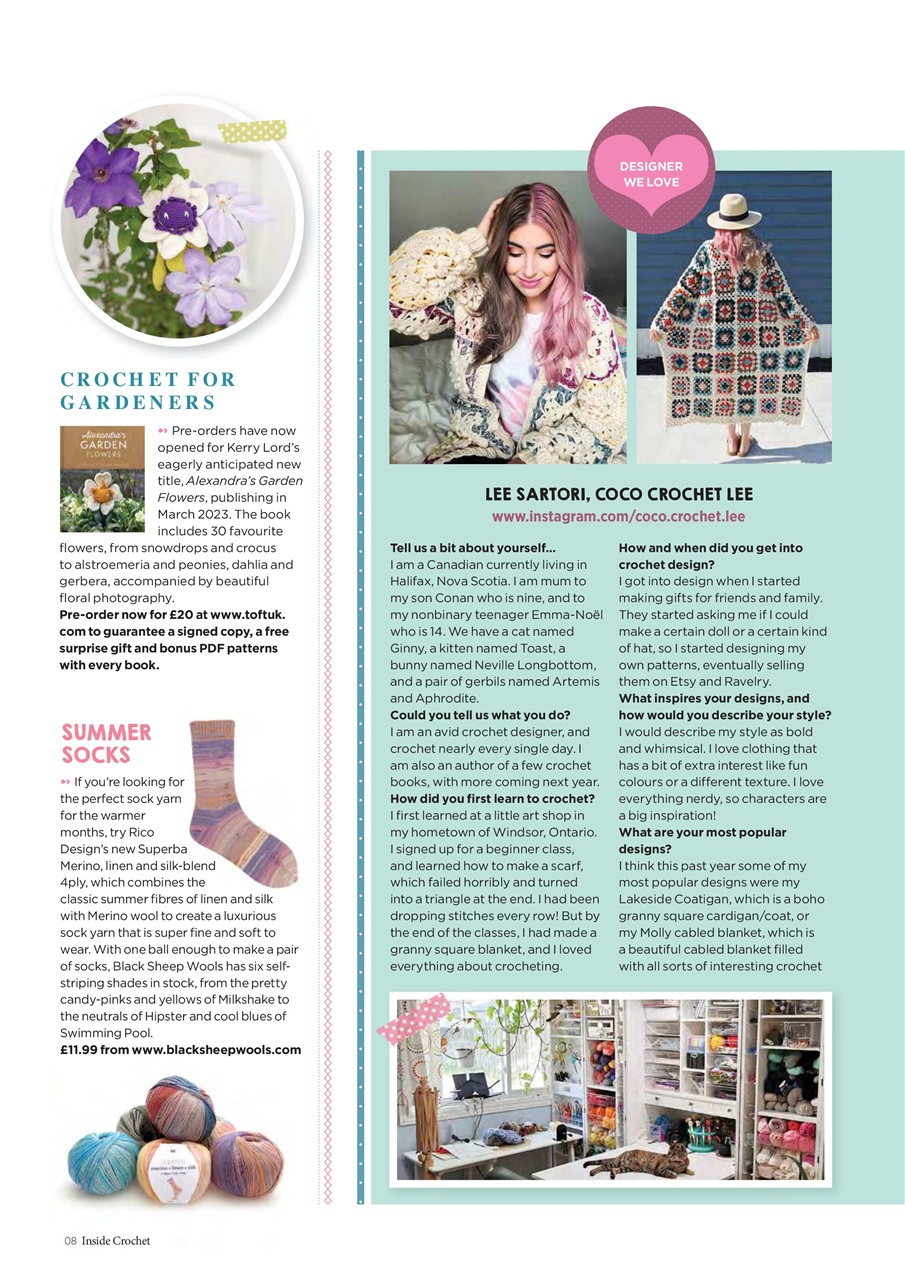 Inside Crochet Preview Pages