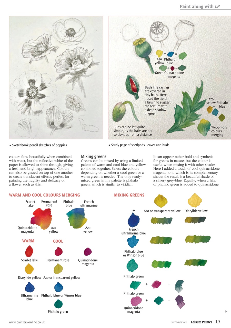 Leisure Painter & The Artist Preview Pages