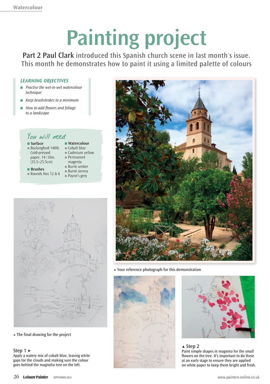 Leisure Painter & The Artist Preview Pages