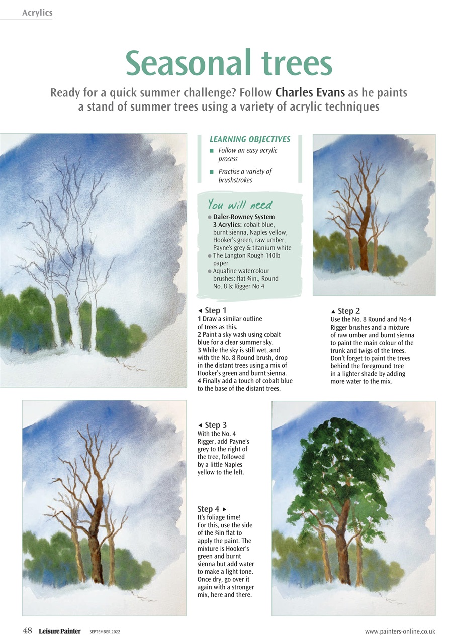 Leisure Painter & The Artist Preview Pages