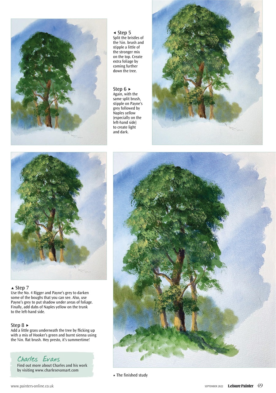 Leisure Painter & The Artist Preview Pages