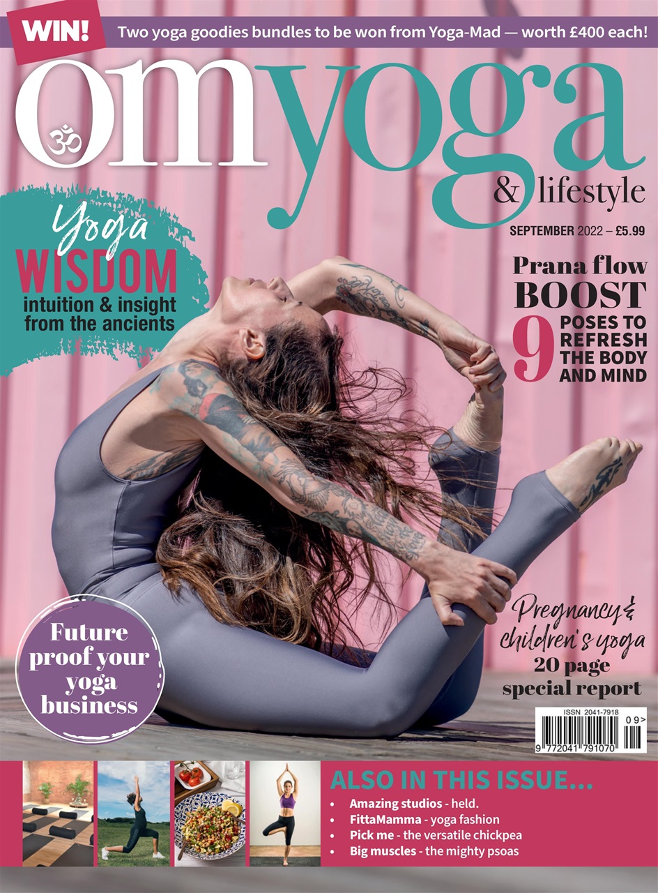 OM Yoga Magazine Preview Pages