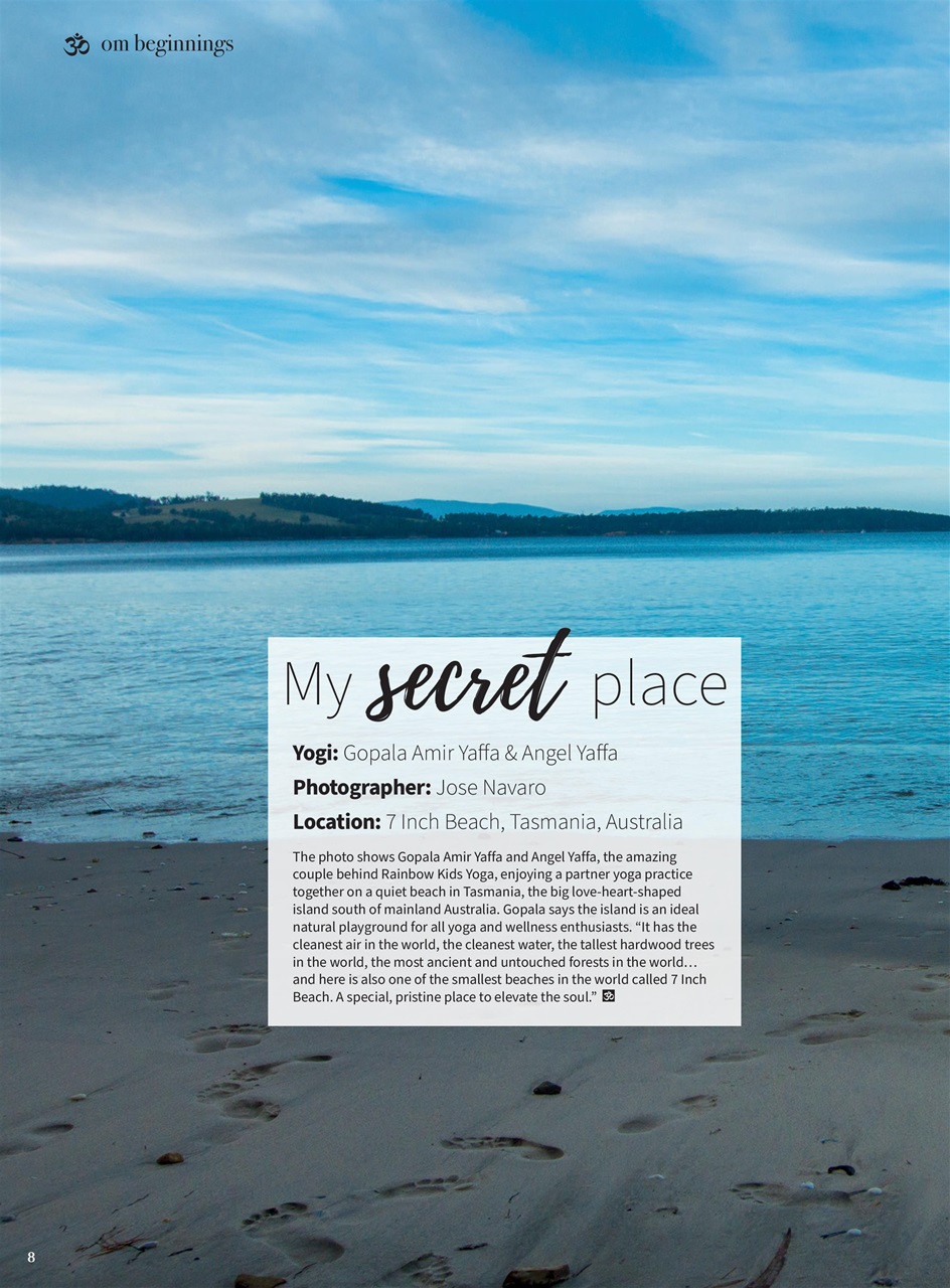OM Yoga Magazine Preview Pages