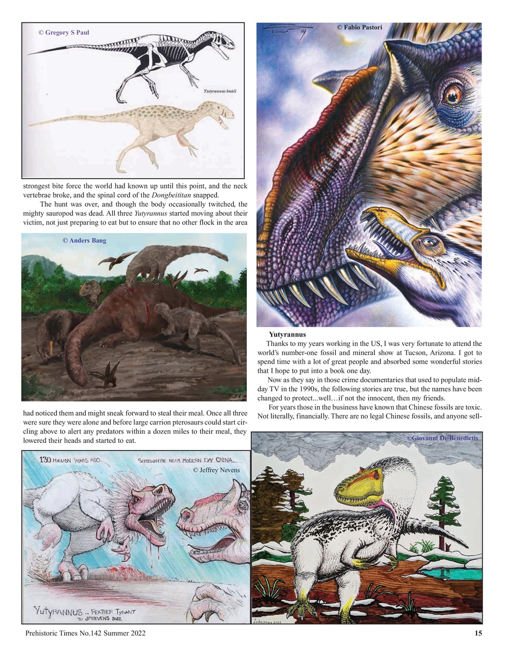 Prehistoric Times Preview Pages
