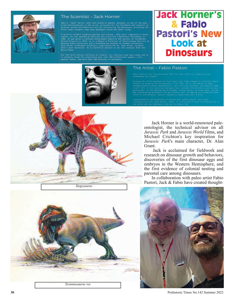 Prehistoric Times Preview Pages