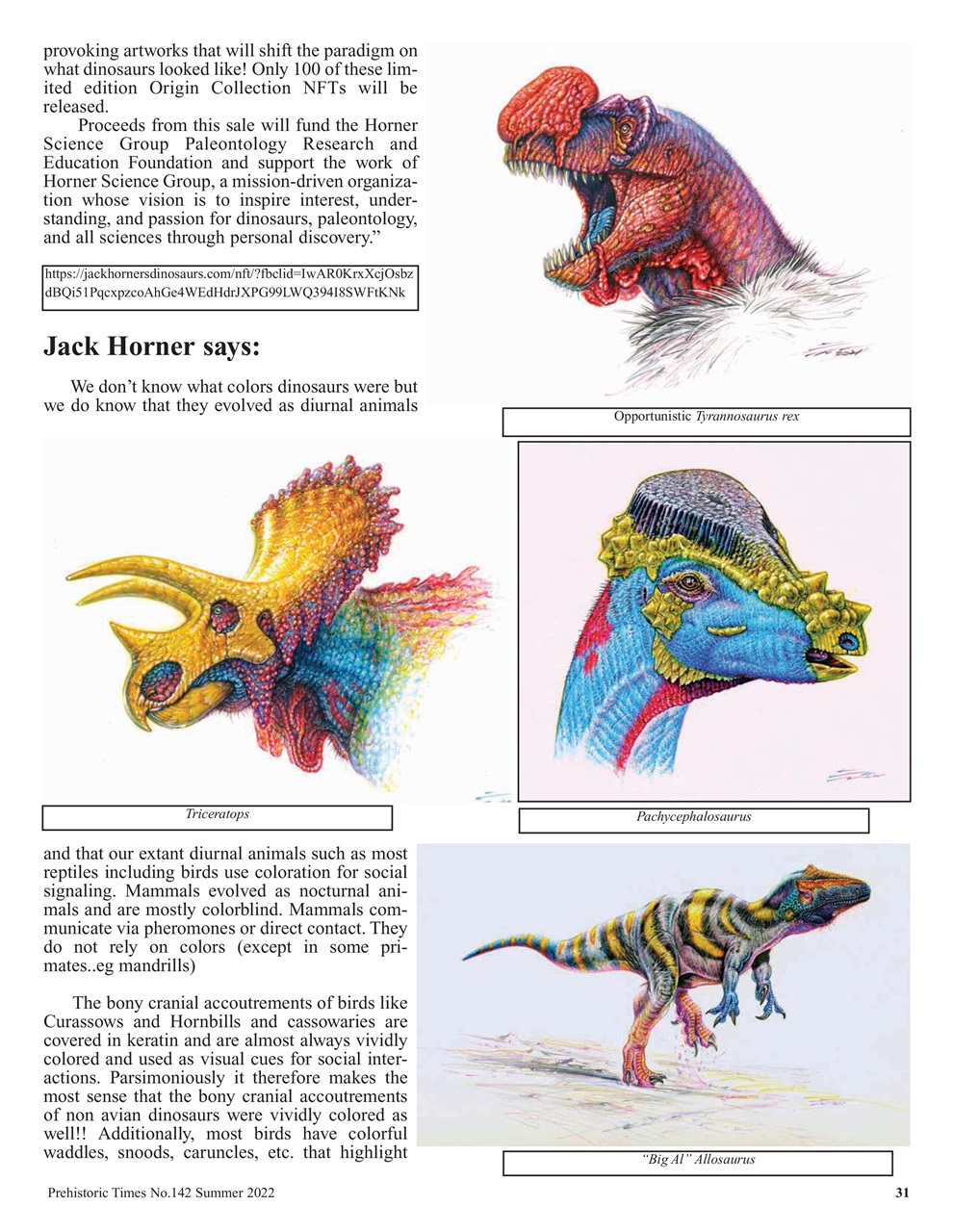 Prehistoric Times Preview Pages