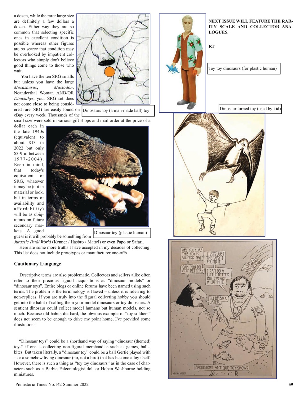 Prehistoric Times Preview Pages