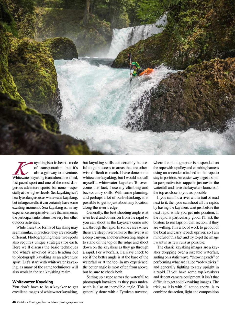 Outdoor Photographer Preview Pages