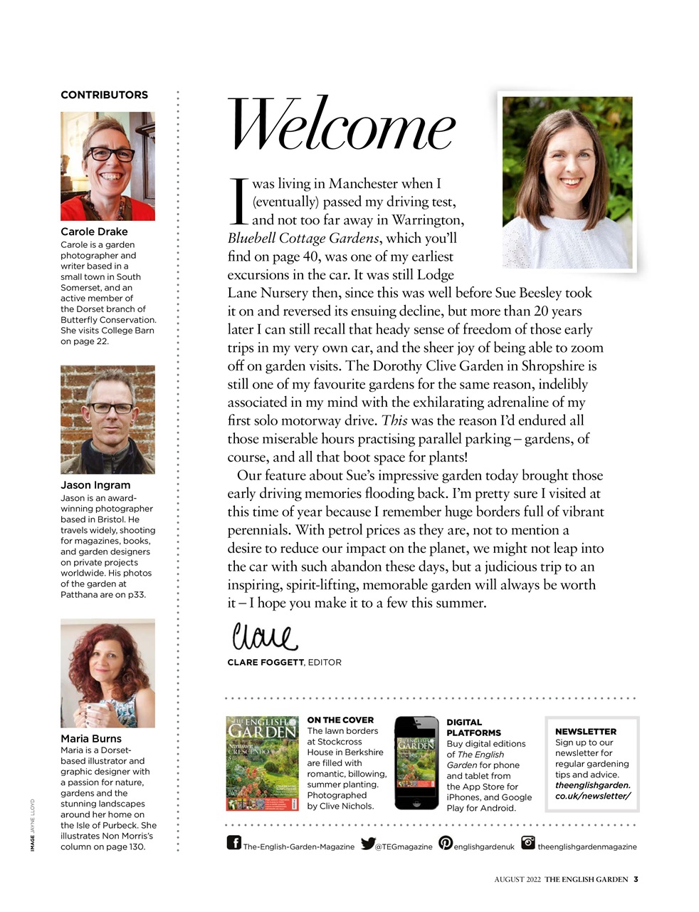 The English Garden Preview Pages