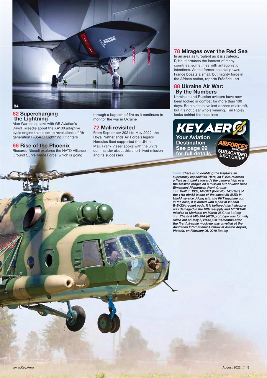 AirForces Monthly Preview Pages