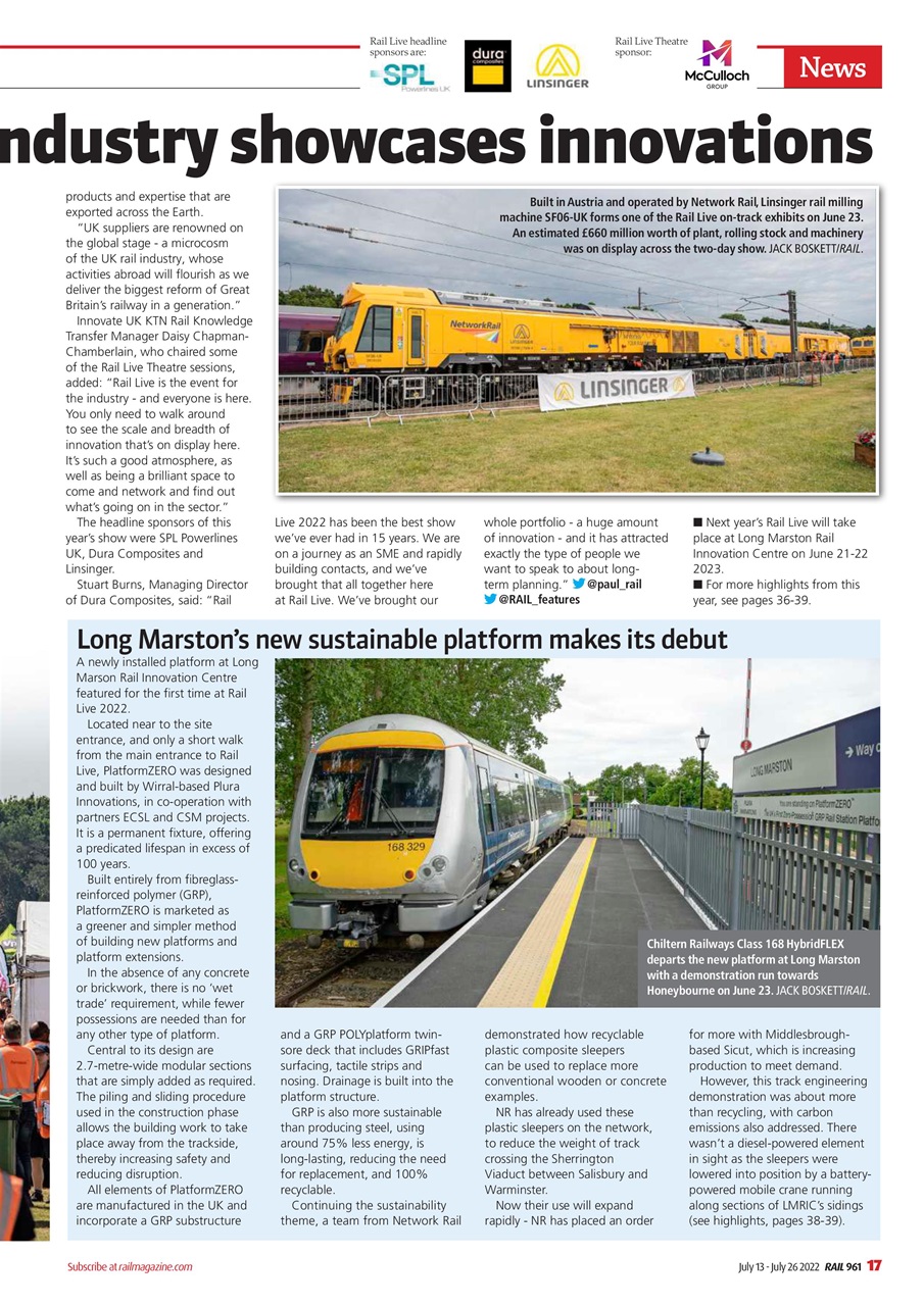Rail Preview Pages