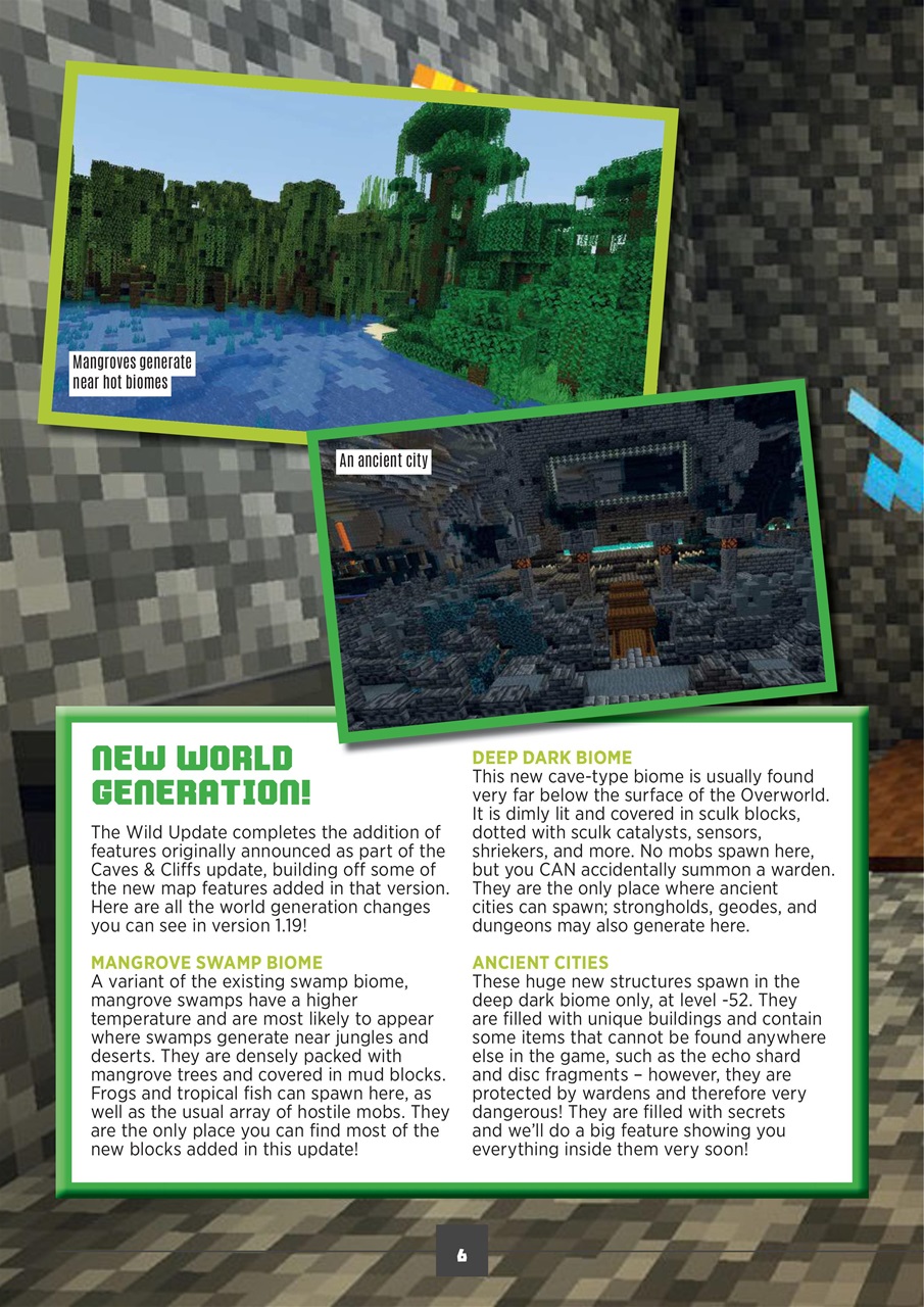 Minecraft World Preview Pages