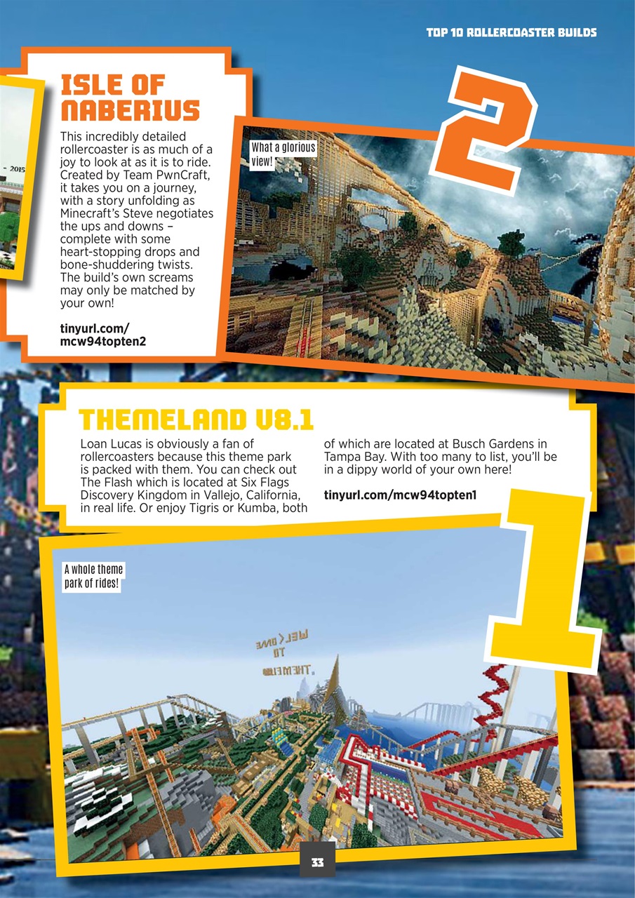 Minecraft World Preview Pages