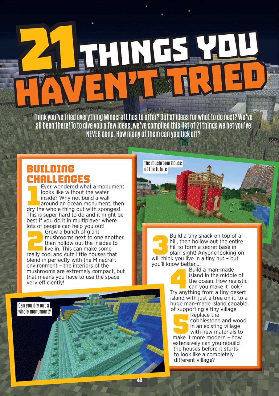 Minecraft World Preview Pages
