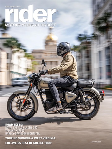 Rider Magazine issue August 2022