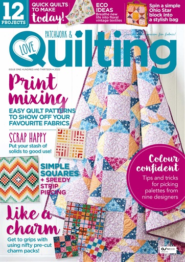 Love Patchwork & Quilting issue 