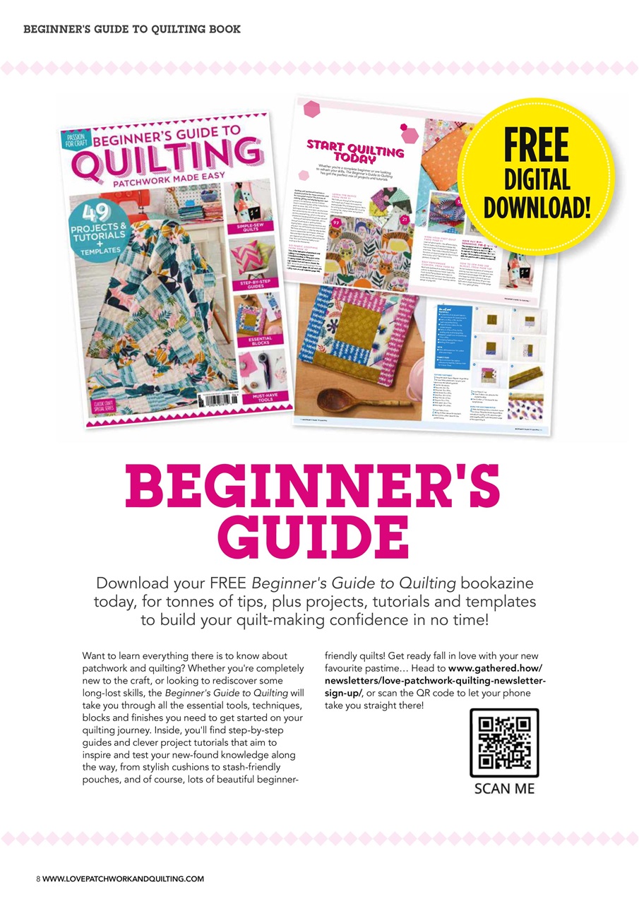 Love Patchwork & Quilting Preview Pages