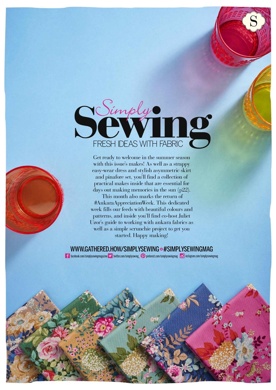Simply Sewing Preview Pages