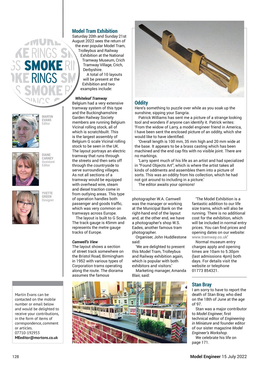 Model Engineer Preview Pages